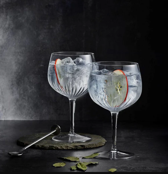 Mixology Spanish Gin & Tonic Glasses 800ml, Set of 6