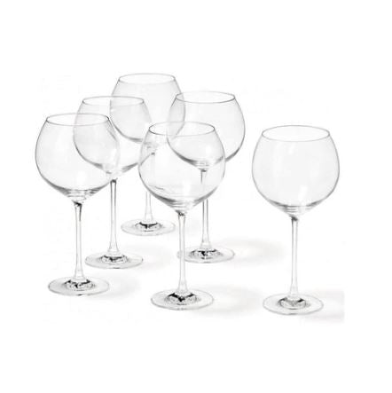 Cheers Burgundy Glasses 750ml, Set of 6