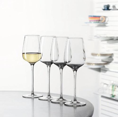 WILLSBERG CRYSTAL WINE GLASS - SET OF 2 - MADE IN GERMANY