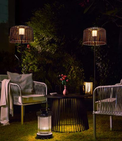 Glaze Solar Floor Lamp