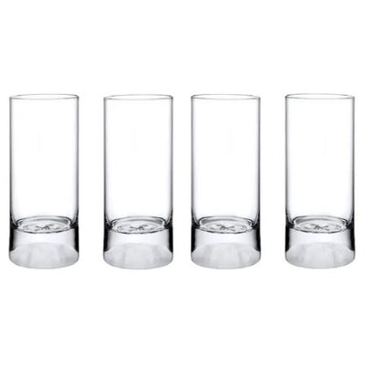 Club Ice Highball Glasses 420ml, Set of 4