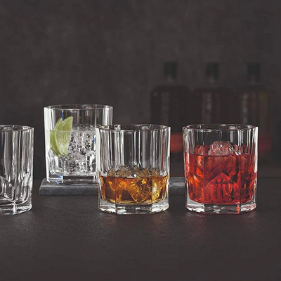 Aspen Whiskey Tumblers 324ml, Set of 4