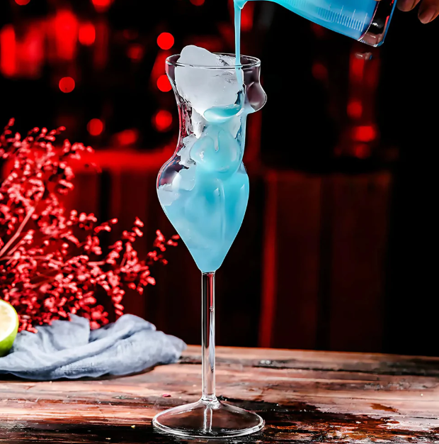 The Lady Champagne Glass