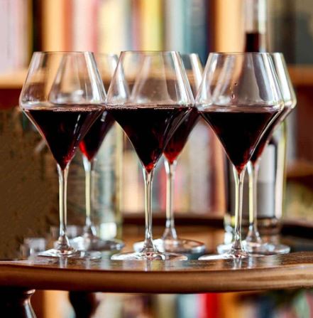 Aram Red Wine Glasses 500ml, Set of 6