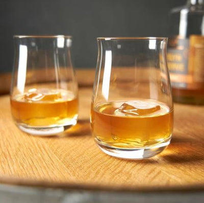Single Barrel Whiskey Glasses 380ml, Set of 2