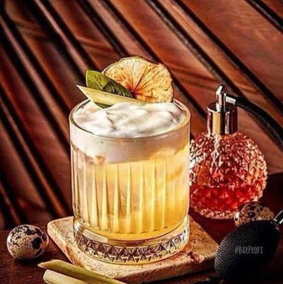 FLOW GEO CRYSTAL WHISKEY GLASS-SET OF 6