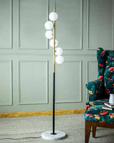Loft Style Bubble Bar Floor Lamp