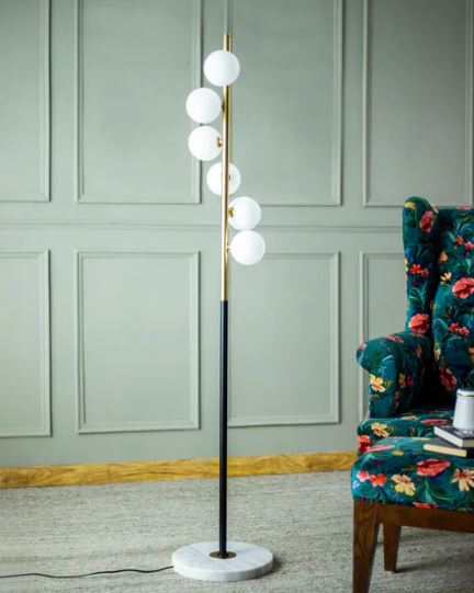 Loft Style Bubble Bar Floor Lamp
