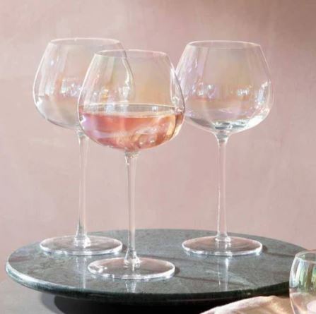 Pearl Balloon Glasses 650ml, Set of 2