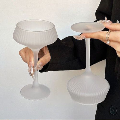 Frosted Coupe Cocktail Glass - SET OF 2