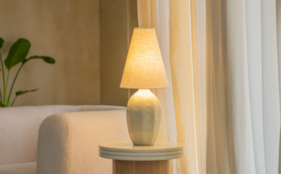 Taoza Sage Green Table Lamp