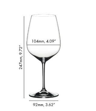 RIEDEL EXTREME Crystal CABERNET - SET OF 4 - MADE IN GERMANY