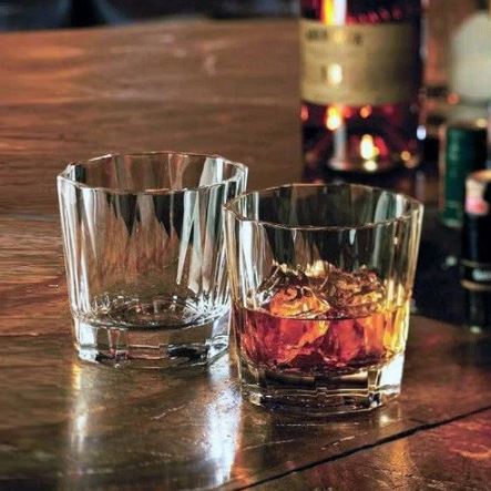 Hemingway Whiskey Tumblers 330ml, Set of 4