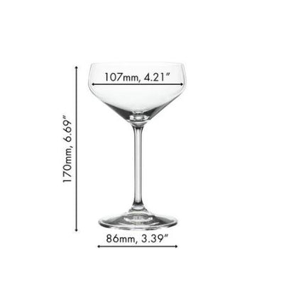 Style Coupette Glasses 290ml, Set of 4