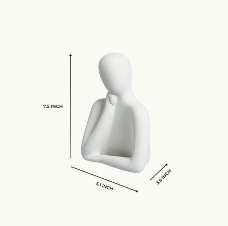 Wholeness Trio: Embracing Family Sculpture (Set of 3)