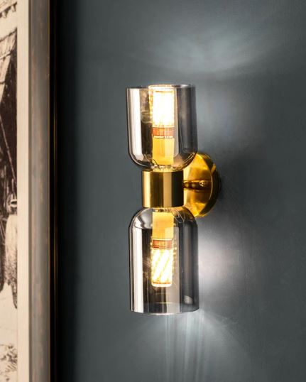Edie & Betty Wall Light - Smoke
