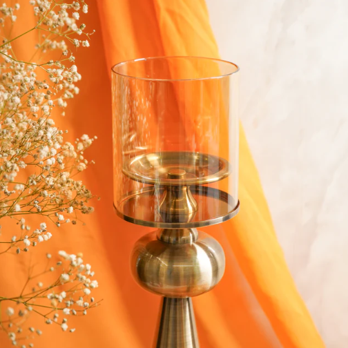 Gold Orb Cone Hurricane, Large
