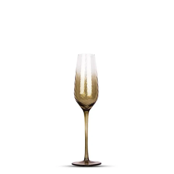 Emerald Set Of 4 Champagne Flutes