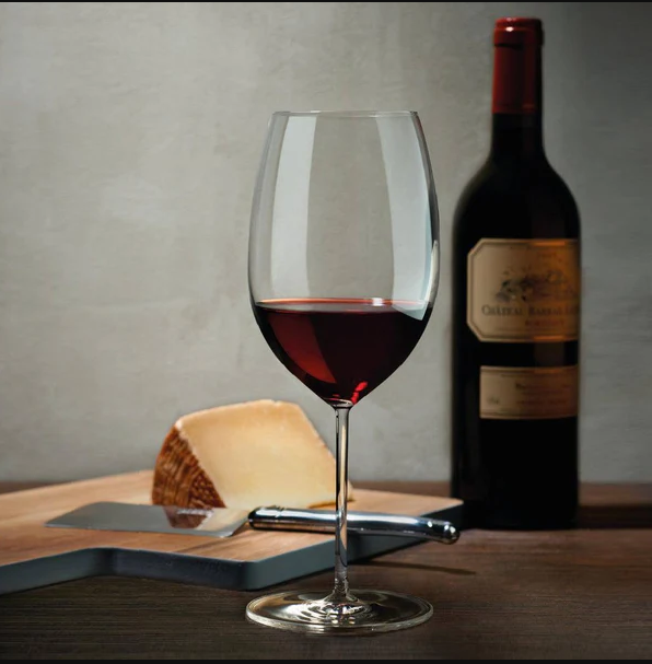 Vintage Bordeaux Wine Glasses 600ml, Set of 2