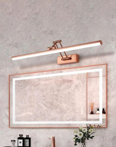 Cabinet Mirror Wall Light - Rose Gold