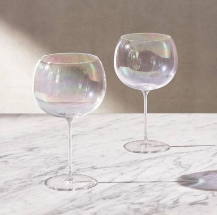 Bubble Balloon Glasses 680ml, Set of 4