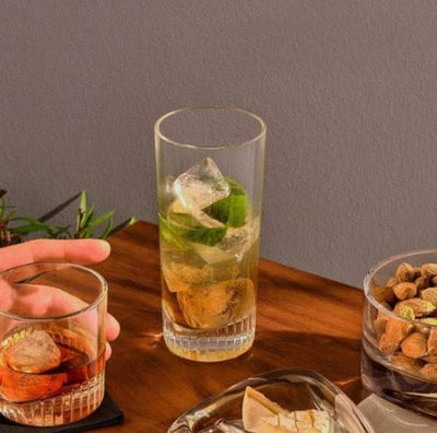 Caldera Short Highball Glasses 285ml, Set of 4