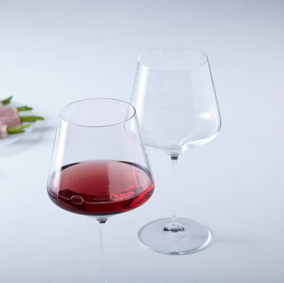 Puccini Burgundy Glasses 730ml, Set of 6
