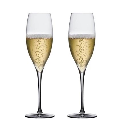 Terroir Champagne Glasses 225ml, Set of 2