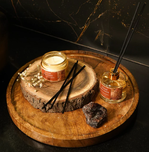 Luxury Aromatherapy Diffuser Candle Set