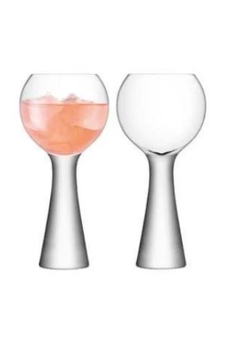 LSA Moya Crystal Wine Balloon Glass - Set of 2 - Made In Poland