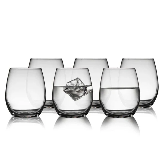 Juvel Water Glasses 390ml, Set of 6