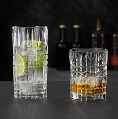 Highland Square Tumblers 345ml, Set of 6