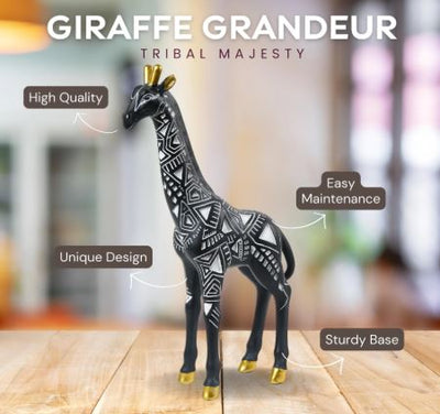 Giraffe Grandeur: Tribal Majesty