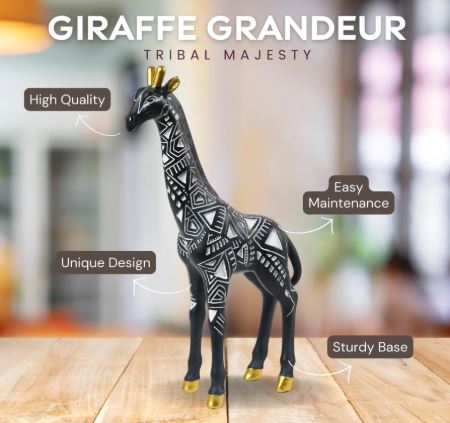 Giraffe Grandeur: Tribal Majesty