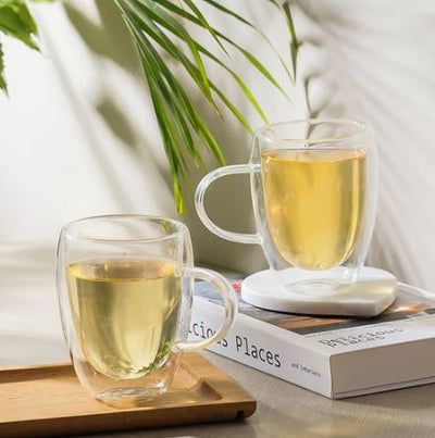 Java Double Wall Mugs, Set of 2 - Large