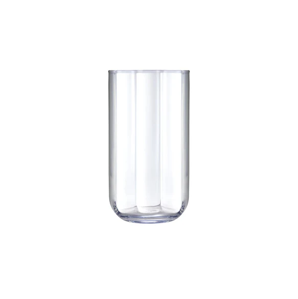Jazz Long Drink Glasses 450ml, Set of 6