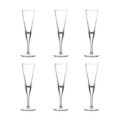 V-Line Champagne Flutes 150ml, Set of 6