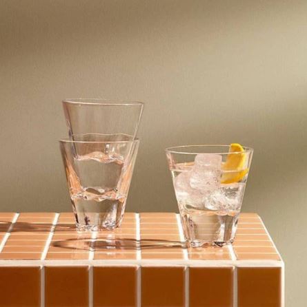 Glazz Stackable Glasses 300ml, Set of 4