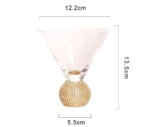 Sparkler Martini Glass - Set Of 2