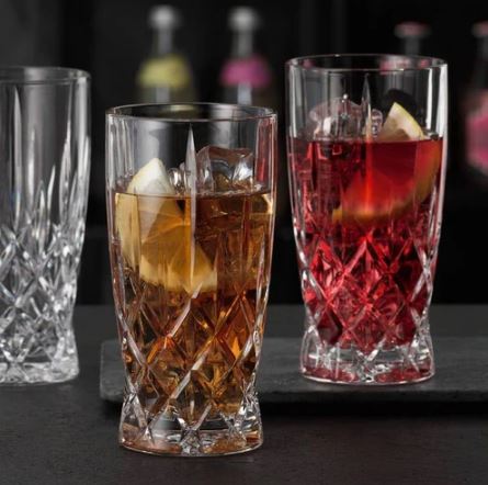 Noblesse Soft Drink Glasses 350ml, Set of 4