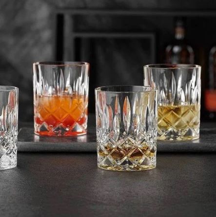 Noblesse Whiskey Tumblers 295ml, Set of 6