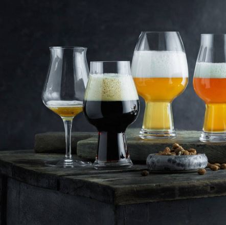 Birrateque Beer Glasses 600ml, Set of 2