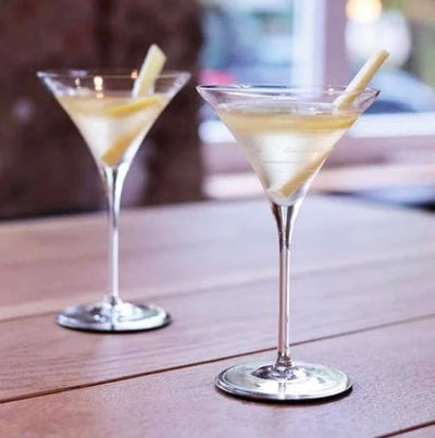 Signature Drinks Lines Cocktail Glasses 220ml, Set of 2