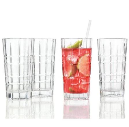 Spiritii Large Long Drink Tumblers 400ml, Set of 4