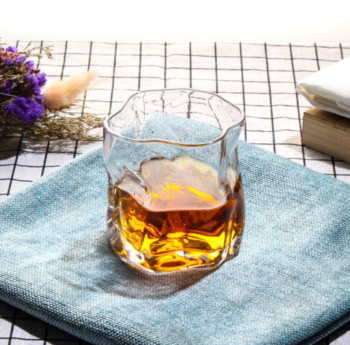 clear wave glass- set of 6