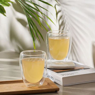 Brew Double Wall Glasses, Set of 2 - Medium