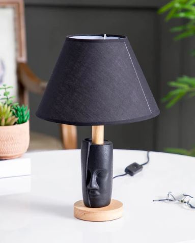 Artistic Expression Table Lamp - Black