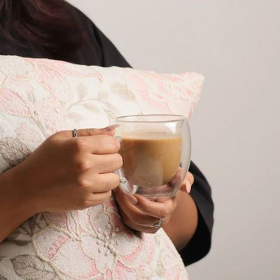 Java Double Wall Mugs, Set of 2 - Medium
