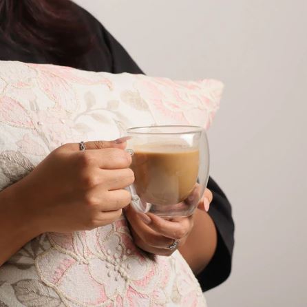 Java Double Wall Mugs, Set of 2 - Medium