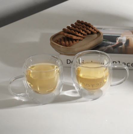 Java Double Wall Mugs, Set of 2 - Small